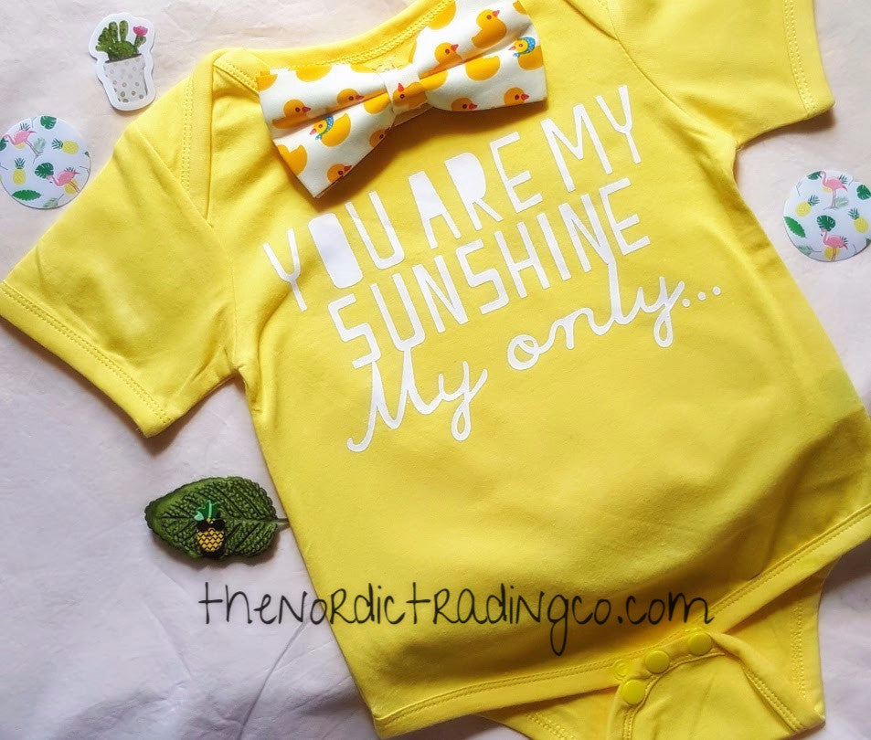 you are my sunshine baby girl outfit