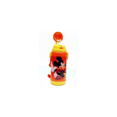 Disney Mickey Mouse Push Button 450 ml Water Bottle