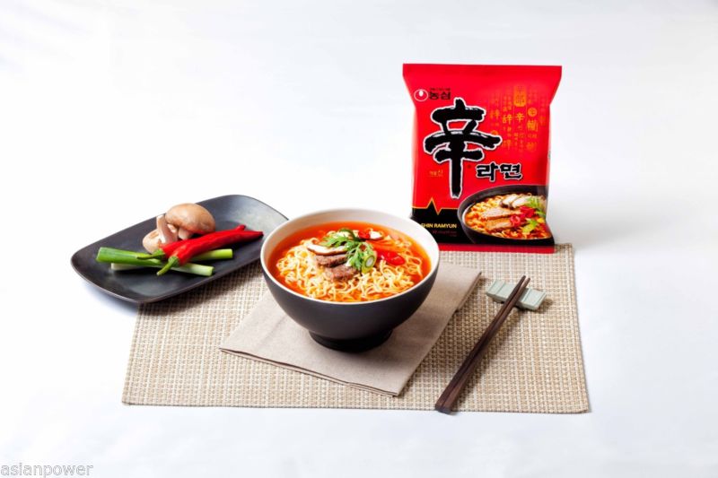 Nongshim Shin Ramen 16Pk Box 4.23OZ(120G)*16, 농심 신라면 박스 16