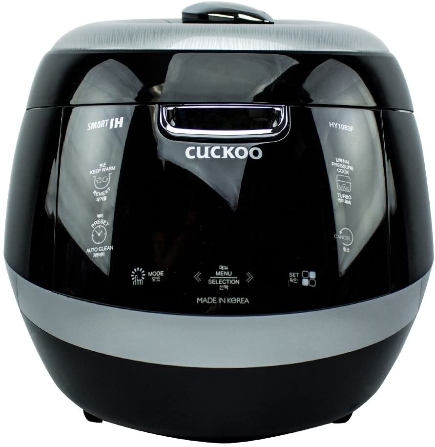 CRP-HS0657F 6 Cup Pressure Rice Cooker, 110V, Black