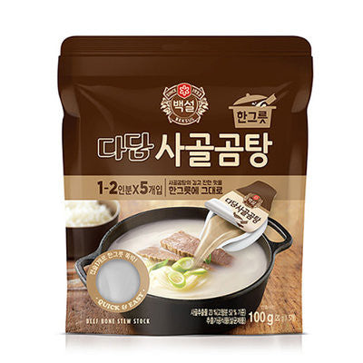 [CJ] Beksul dadam Beef Stock Soup/CJ ??ш끽維뽳쭩???????筌뤿굝利??癲ル슢??묠嶺????(100g)
