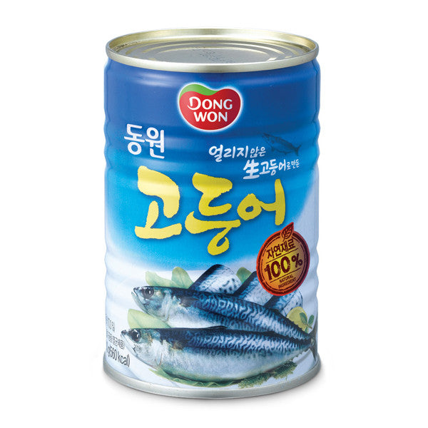 [Dongwon] F&B Boiled Mackerel/동원 고등어 (14.1 oz/400g) – Hanyangmart.com