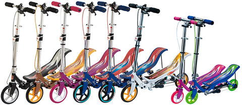 space scooter x360 junior pink