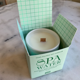 Spa Water Candle