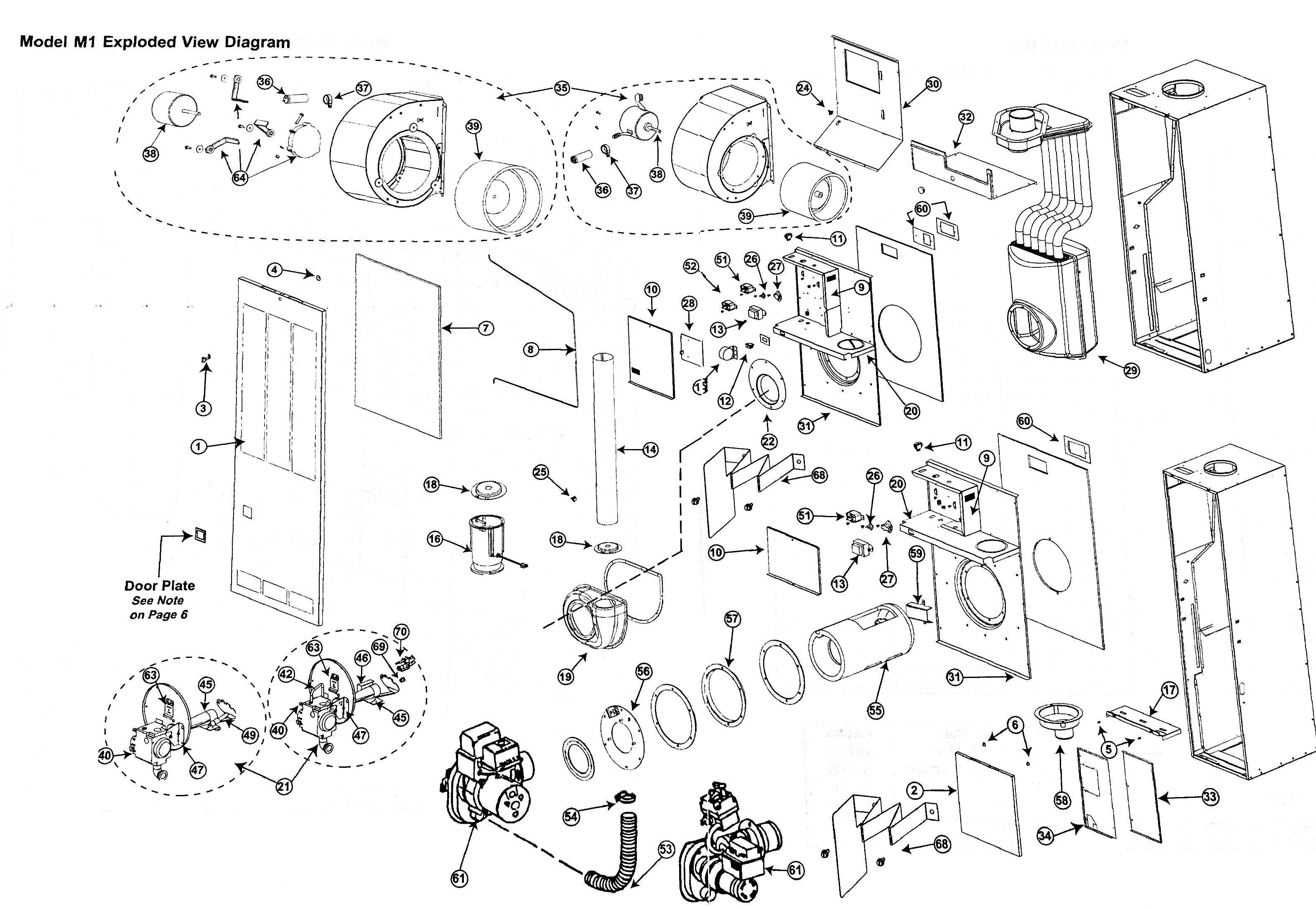 M1ma070 Nordyne Gas Furnace Parts  U2013 Hvacpartstore