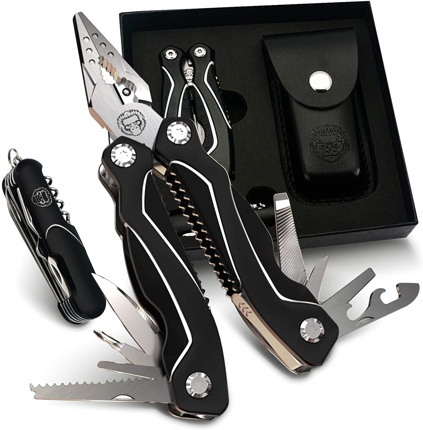 Multi Tool for Men Gift Set 14 In 1 Giftable Multitool Knife with Attr