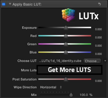 free lut plugin final cut pro