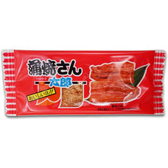 Kabayaki-ya-san Taro Ingredients: Fish surimi, Wheat flour, Squid powder, Soy sauce, Mirin, Sugar, Spices, Seasoning (such as amino acids), Caramel color, Sorbitol, Sweetener (stevia, licorice) (including some of the raw soybeans) Allergen: Wheat, Squid, Soybeans