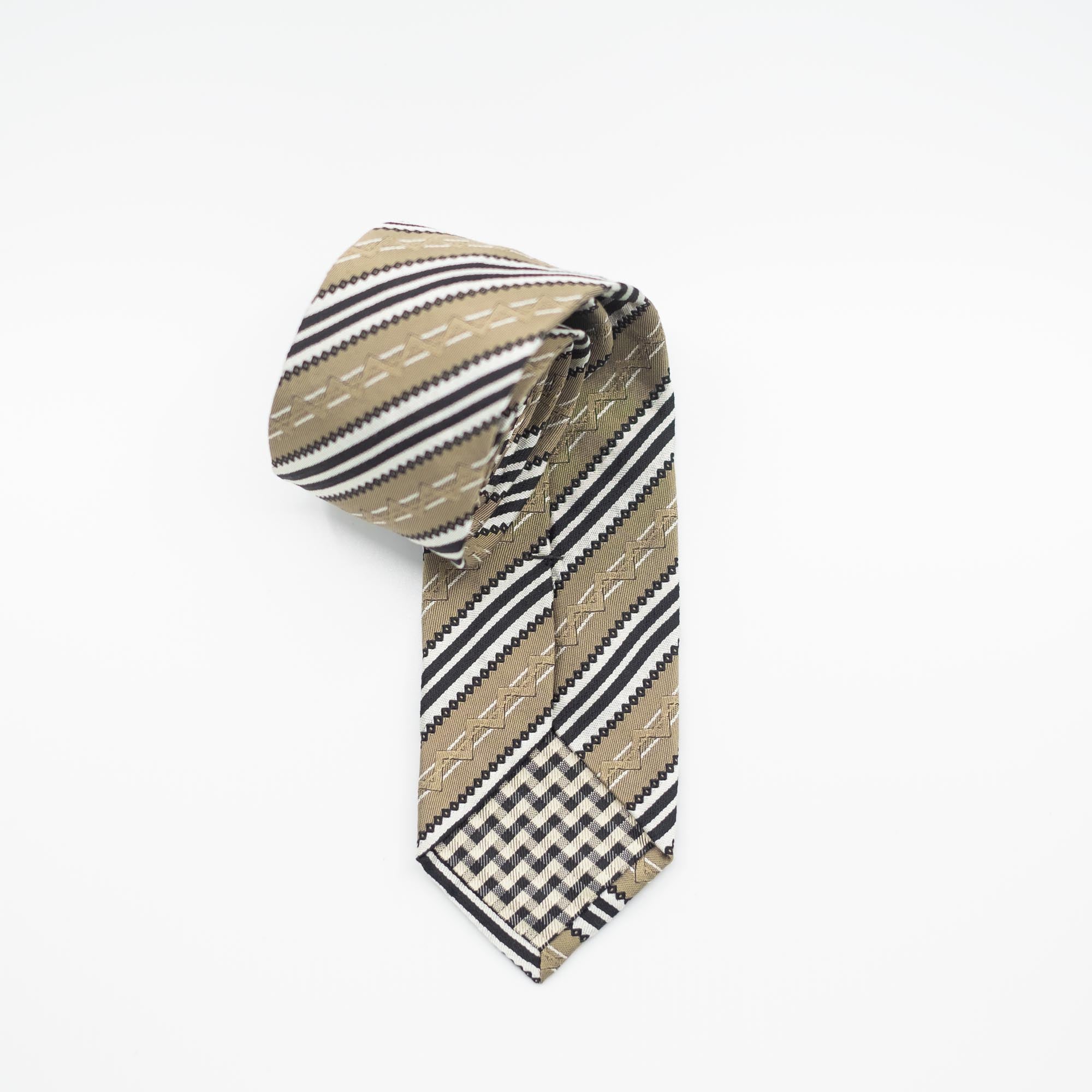 Gold Stripe Tie