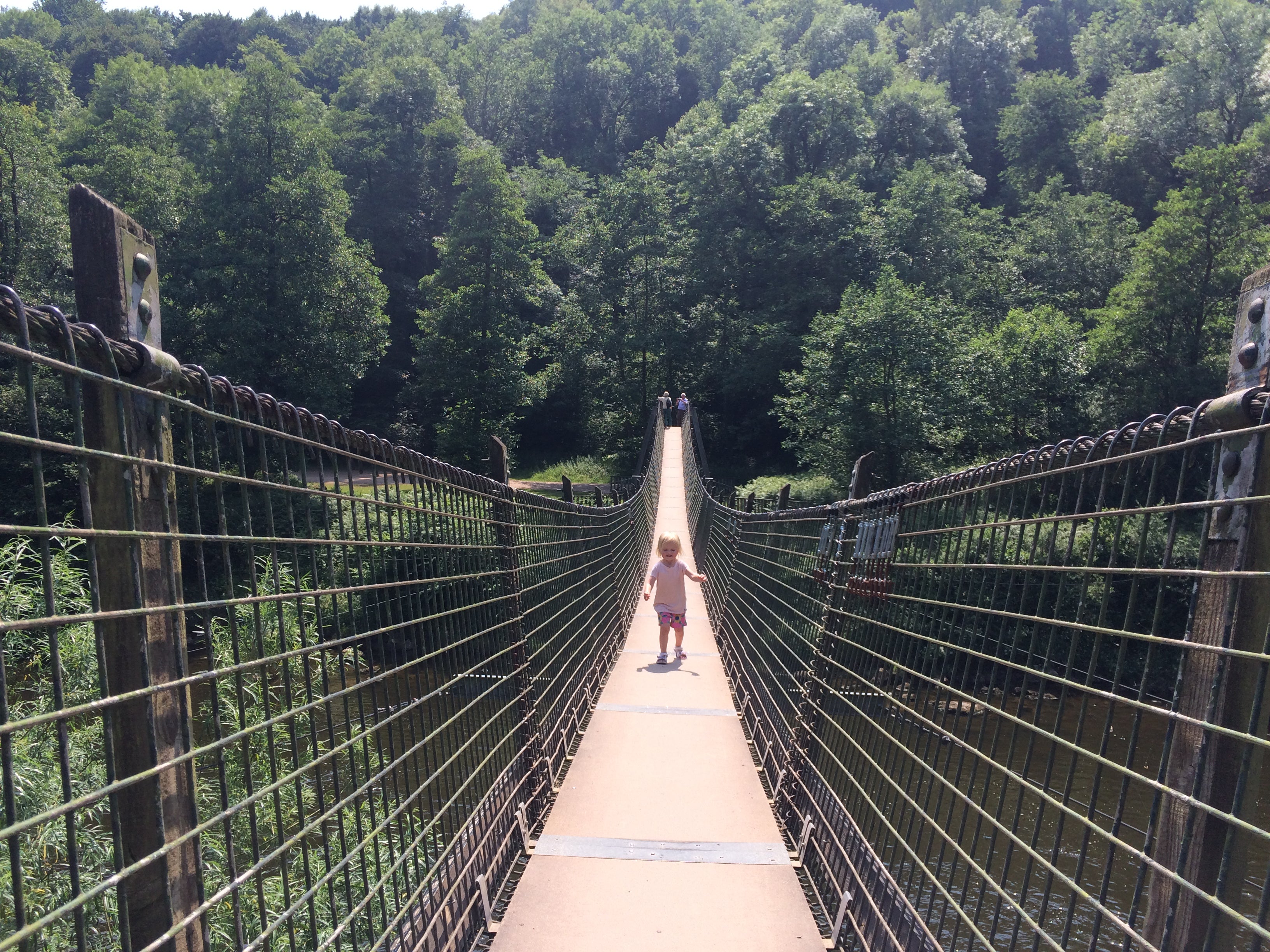 bilbin's bridge over river wye