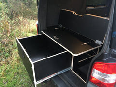 Piggl campervan conversion products rear drawer