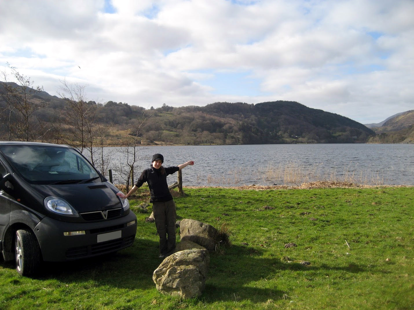 llyn gwynant campsite in snowdonia by piggl 