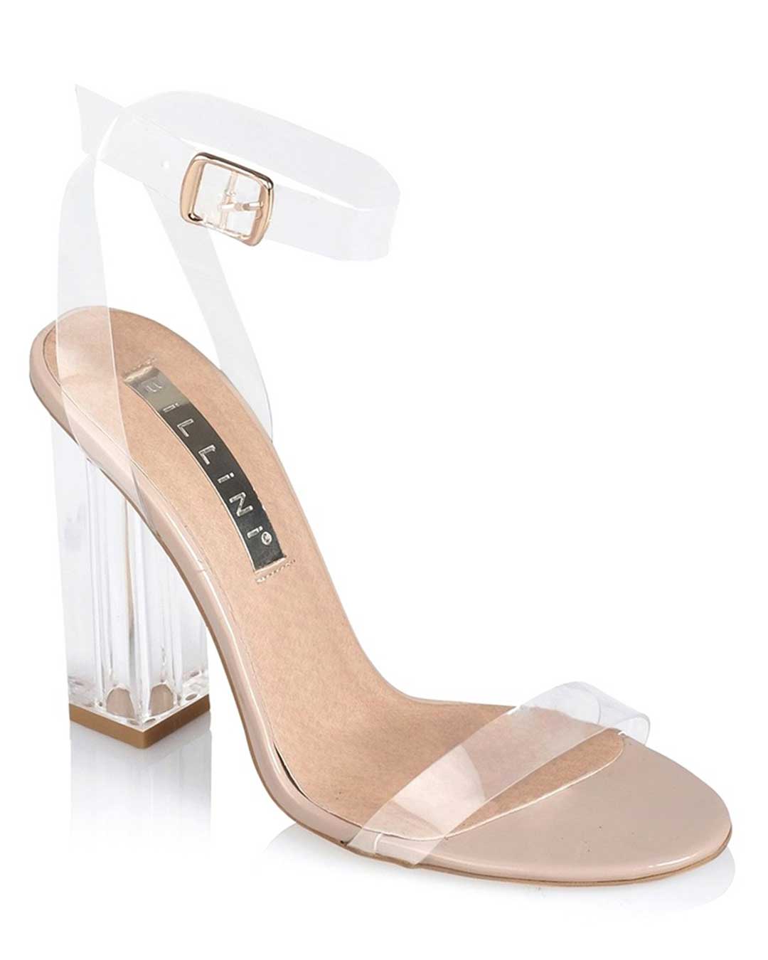 clear heels billini