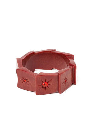 Wide Mesmerized Bangle by Splendette - Modern Millie