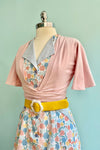 60's Pastel Floral Dottie Dress by Heart of Haute