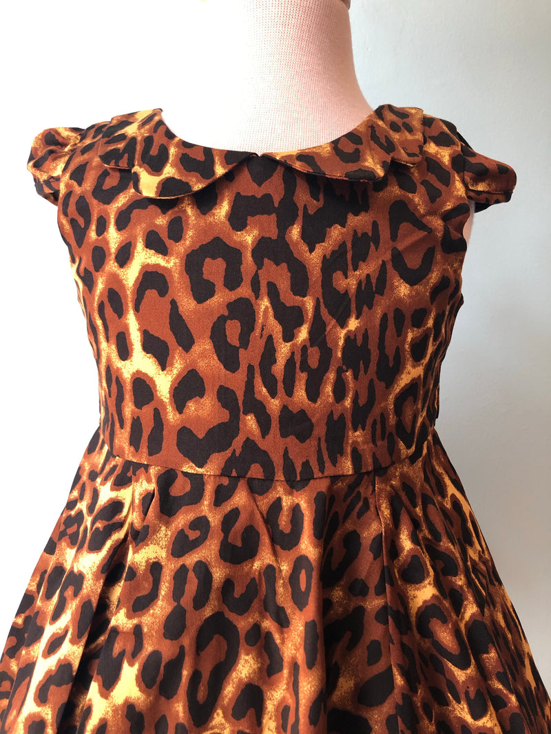 leopard dress kids