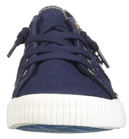 navy canvas sneakers