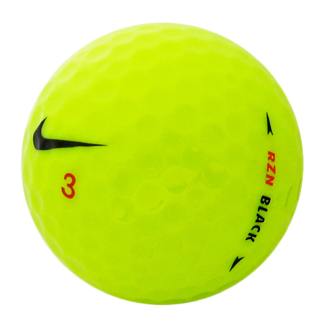 Nike Black-Yellow | GolfBallHero.com Golf Ball Hero