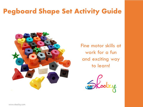 Activity Cube for Toddlers - Shape Sorter Pegboard for Babies – Skoolzy
