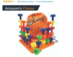 skoolzy pegboard stacking toy best seller montessori toddler toys