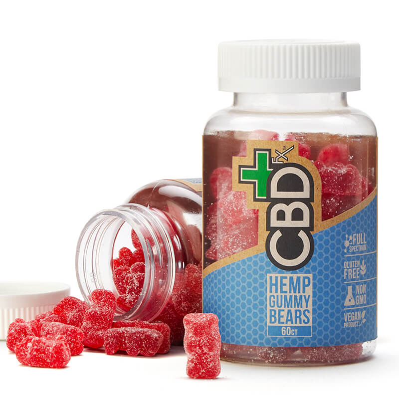 Buy 300mg CBD Hemp Organic Gummy Bears | CBDfx