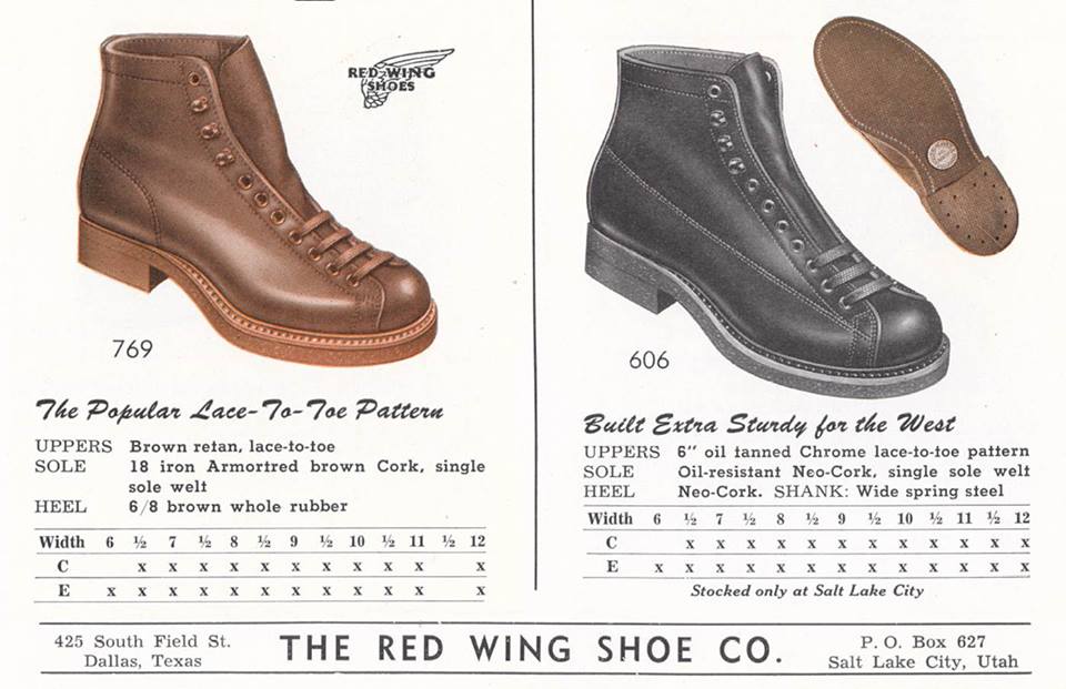 red wing wide width