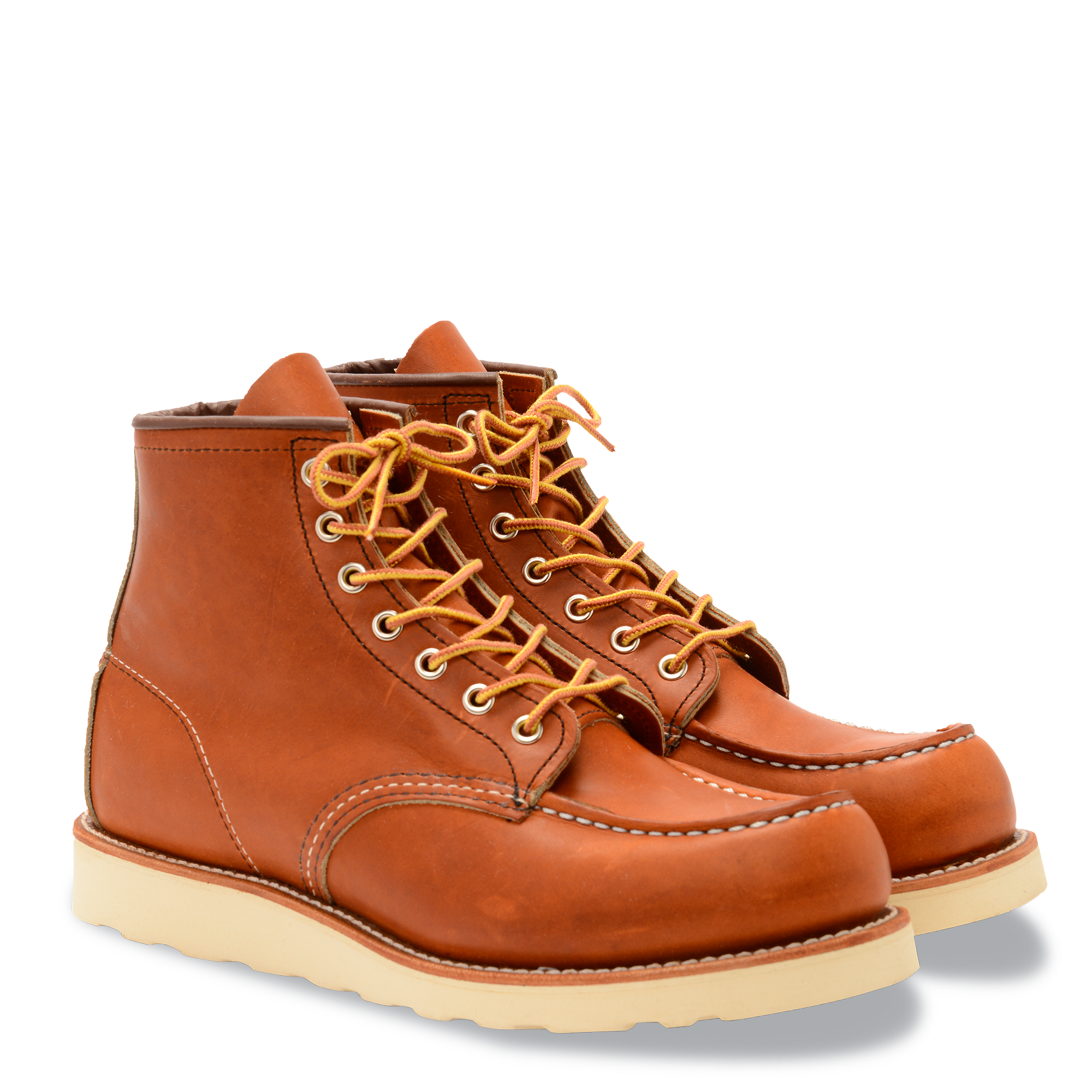 Total 63+ imagen red wing shoes moc toe