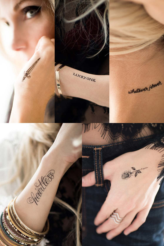 Heartless Temporary Tattoos – TattooYou