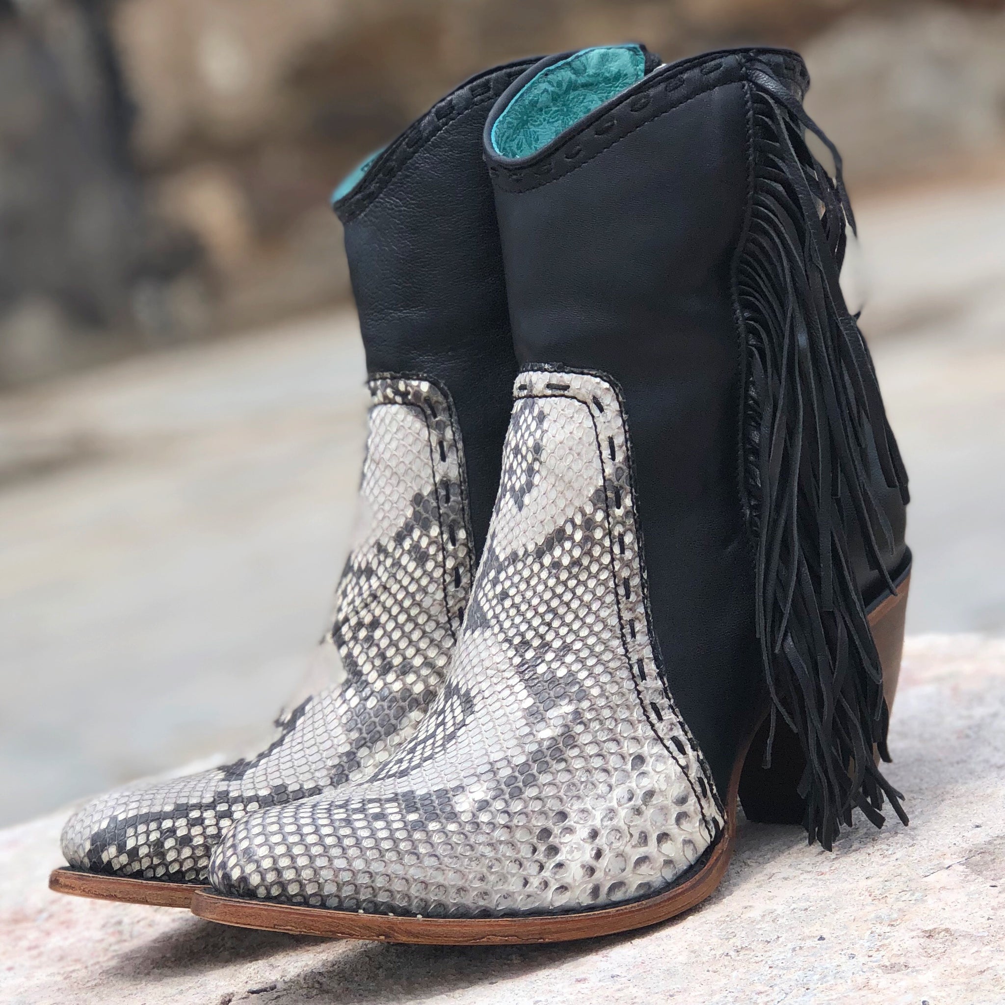 Corral Python Boots - Rock-N-Mama 