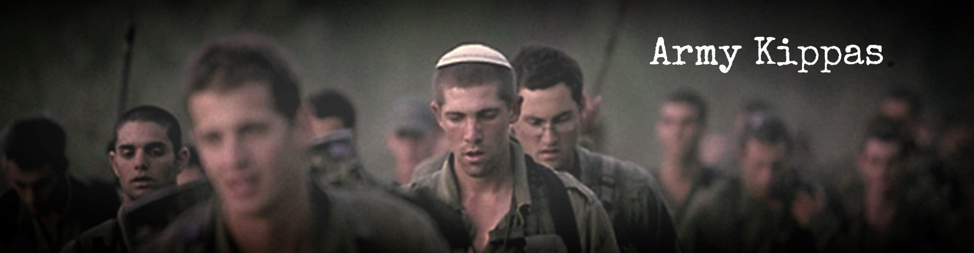 Israel Defense Forces Kippas with Zahal, Israel Army writing