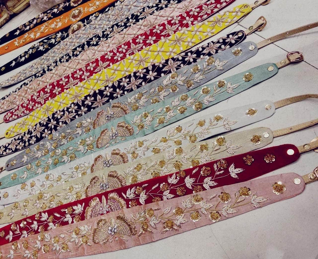 Hand Embroidered Luxury Dress Belts – FashionVibes