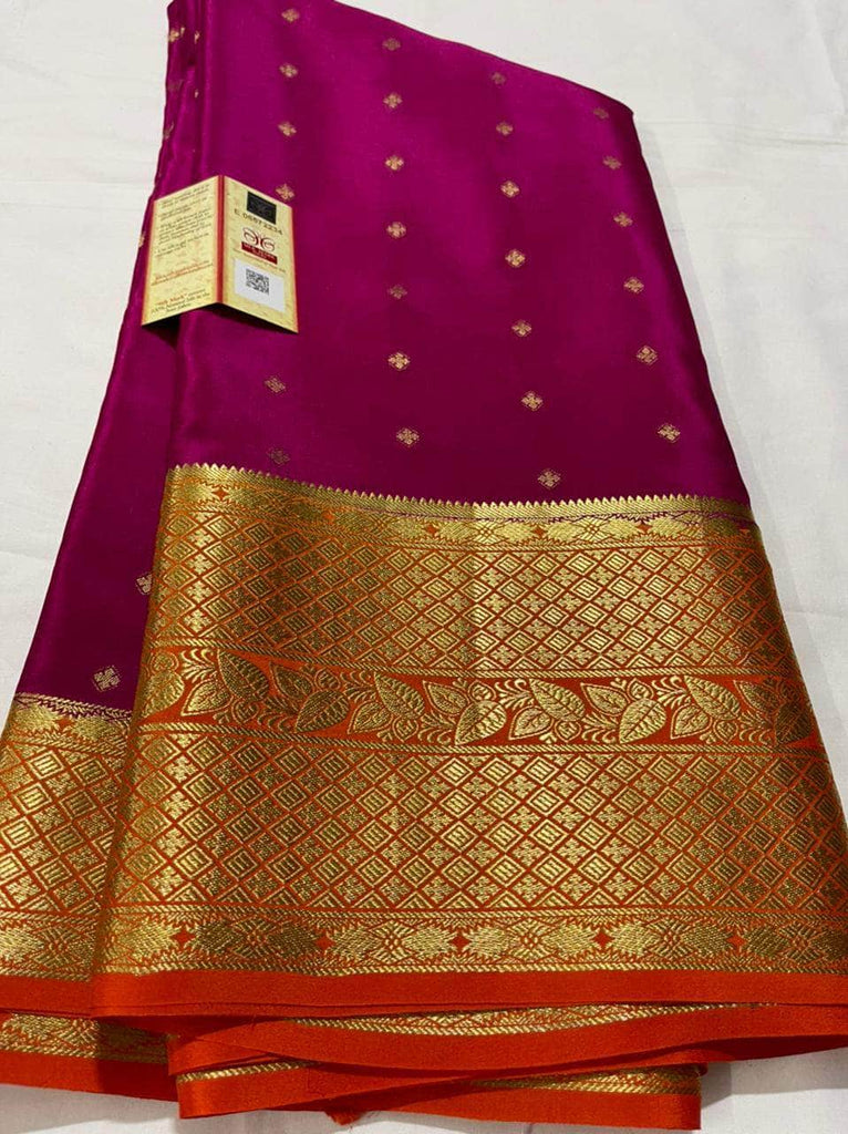 Buy Candy Apple Red South Silk Saree online-KARAGIRI | FESTIVE SALE –  Karagiri