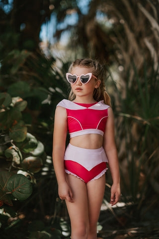 Little Ice Princess Two-Piece Swimsuit