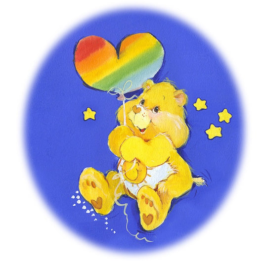 with Care Bears! 