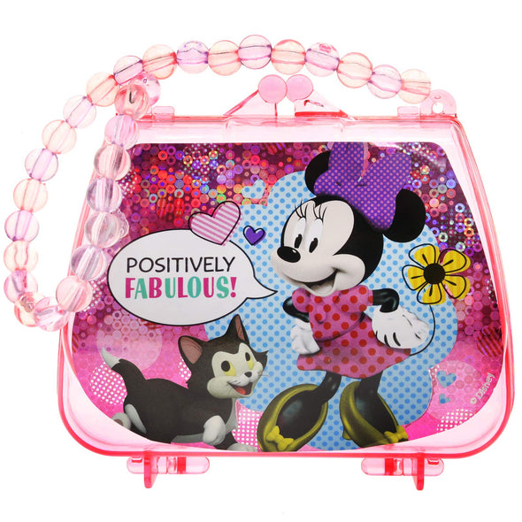 Disney MB0555SA Minnie Fun Cosmetic Set with Play Phone & Purse, Multicolor