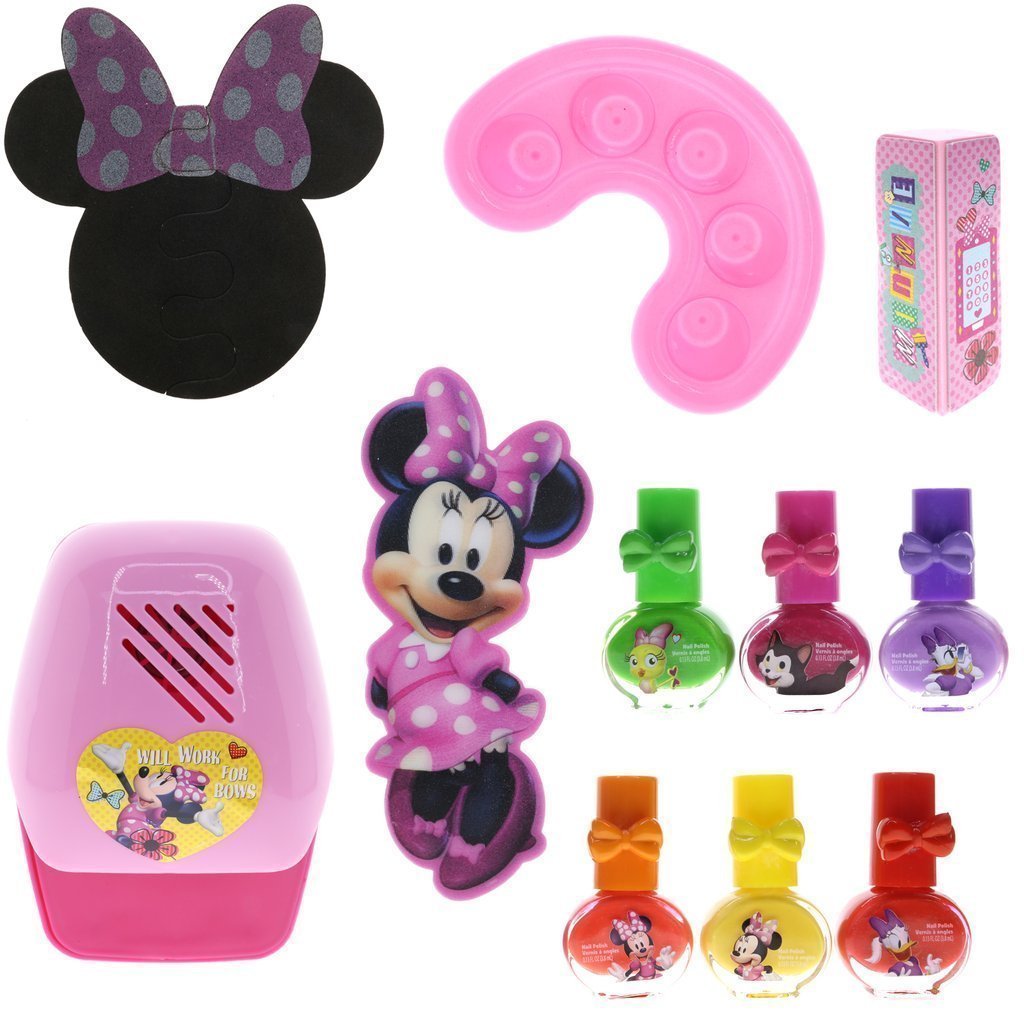 Minnie Mouse Fun Nail Kit with Nail Dryer – TownleyGirl