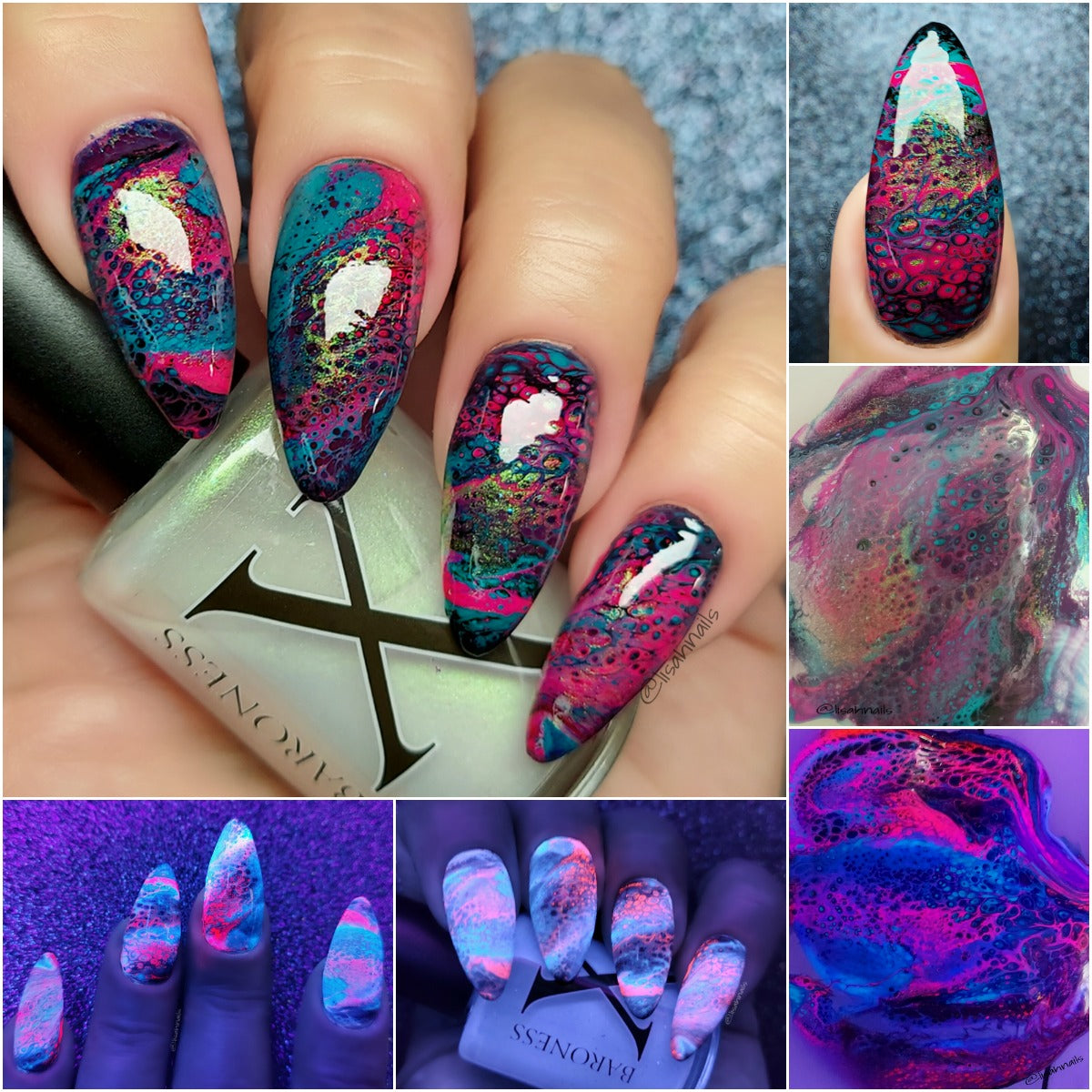 uv reactive nail polish