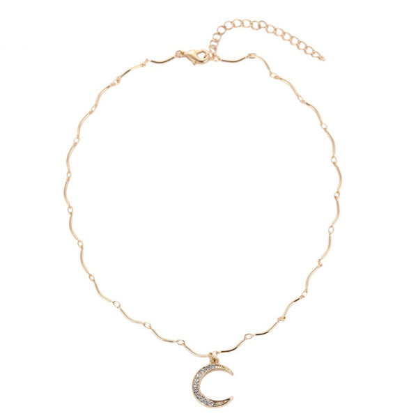Eclipse Choker Necklace – Hint of Sunshine