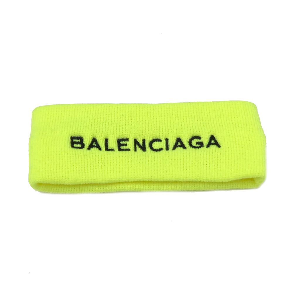 Balenciaga Headband in Neon – 1st Class 