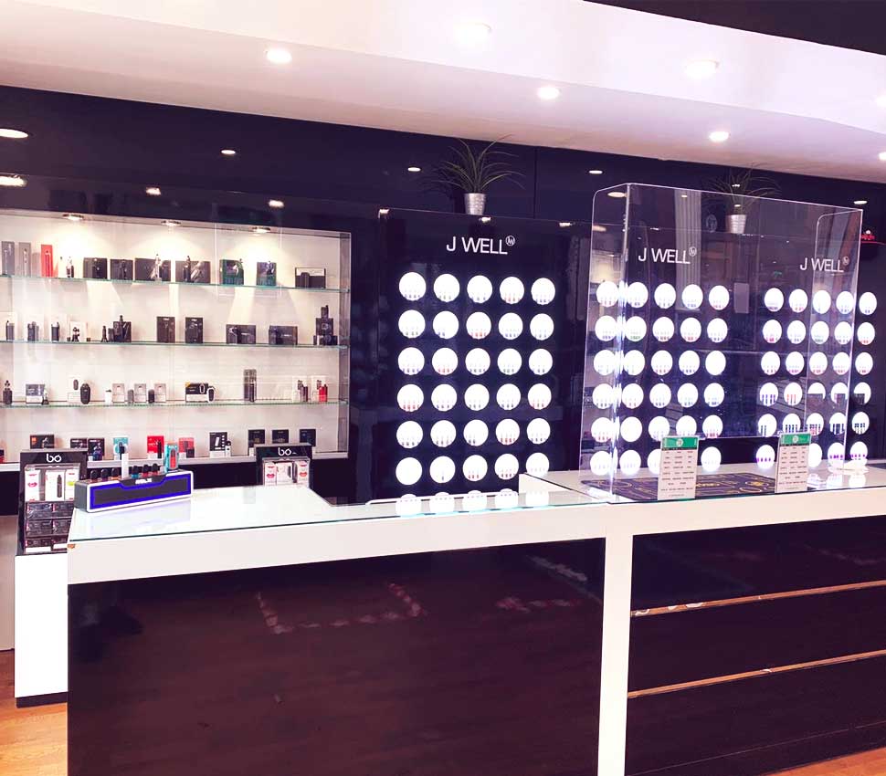 Vape Shop Broadmead, Bristol - Interior