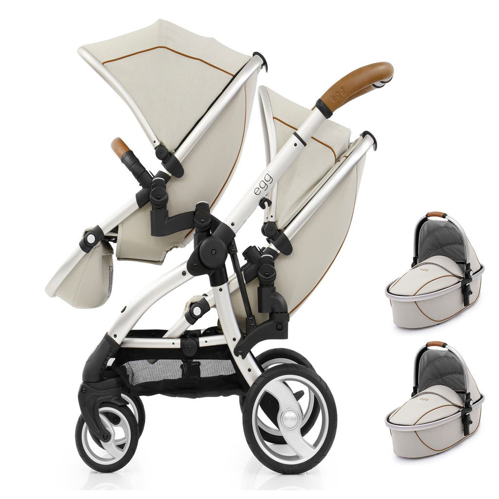 egg twin pram