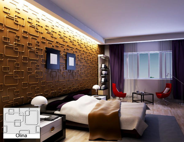 Natural Bamboo 3d Wall Panel Decorative Wall Ceiling Tiles