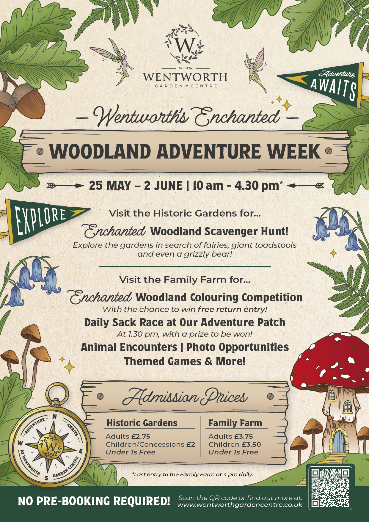 Wentworth's Enchanted Woodland Adventure Week Poster