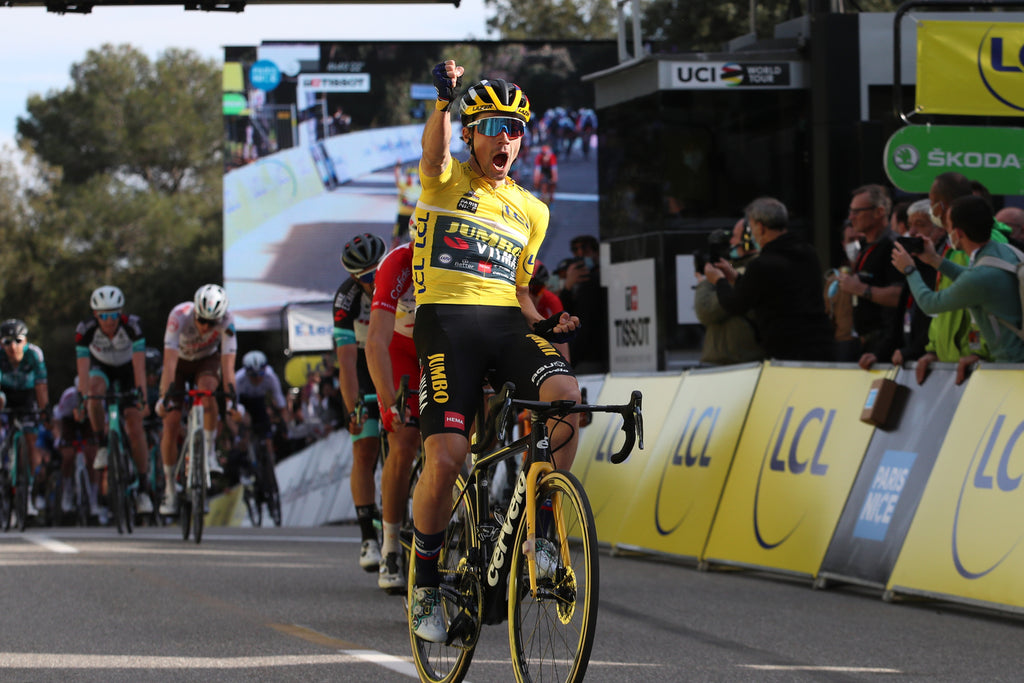 Primoz Roglic takes stage victory at the 2021 Paris-Nice