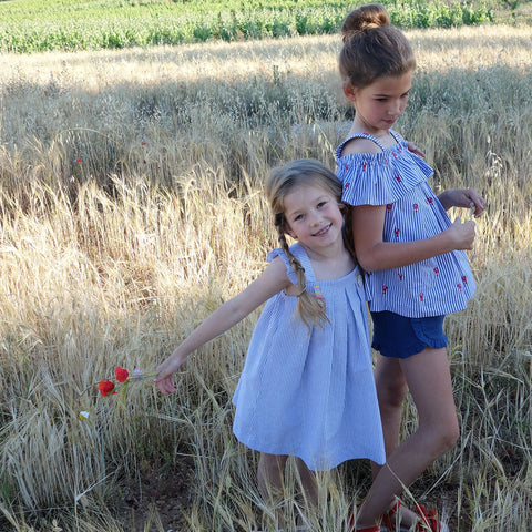 Patron robe et blouse Lemon 2/12 ans