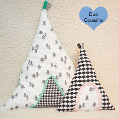 kit duo de coussins tipis