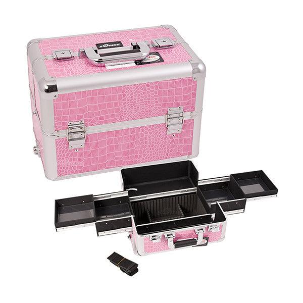 pink makeup suitcase