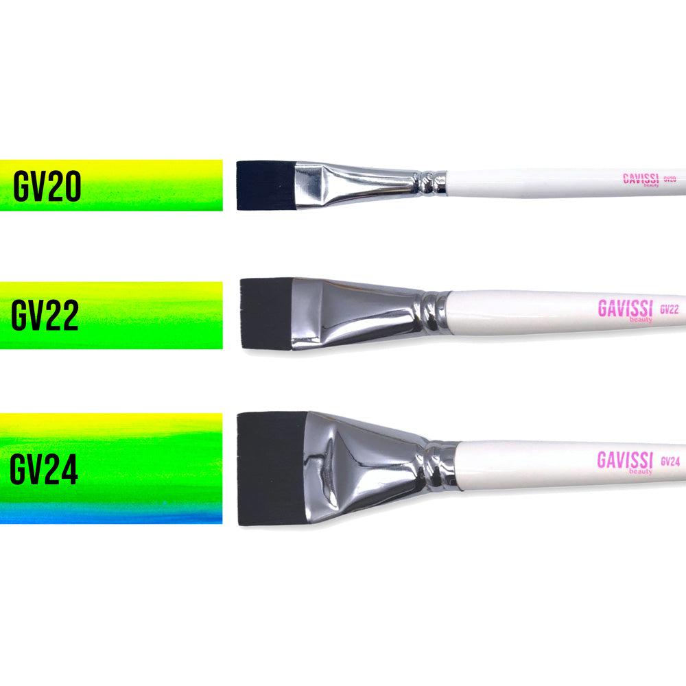 Gavissi GV20 Medium Flat Brush style image