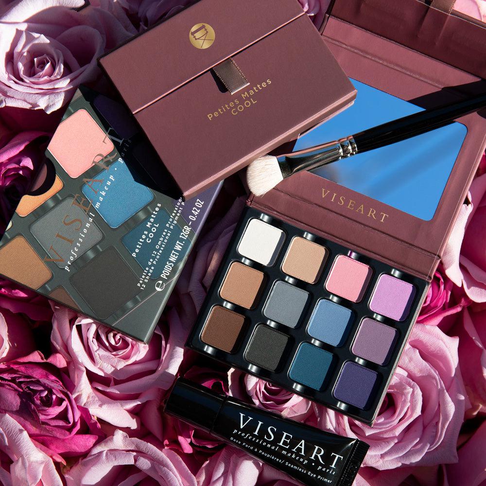 Viseart Petites Mattes Cool Eyeshadow Palette style image