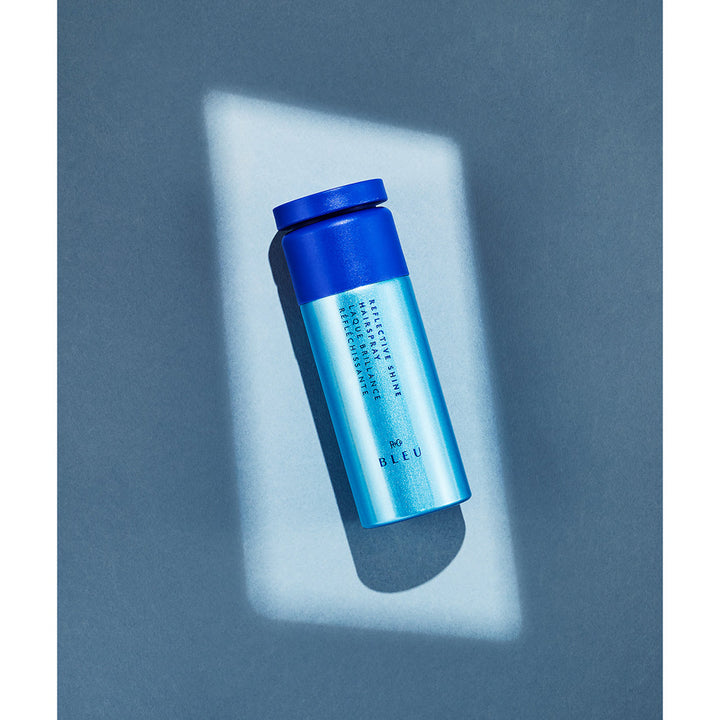 R+Co Bleu Reflective Shine Hairspray style image